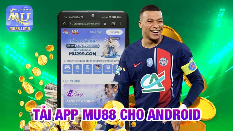 Tải App MU88 cho Android