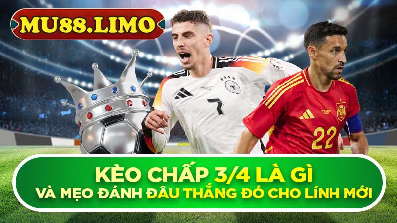 Kèo chấp 3/4 là gì và mẹo đánh đâu thắng đó